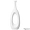 Frosted Fiberglass Tall Floor Vase - Decorative Vase for Modern Home Decor, Perfect for Living Room, Home Office, Bedroom, Kitchen, Coffee Bar, Farmhouse Decor, and Wedding Centerpieces